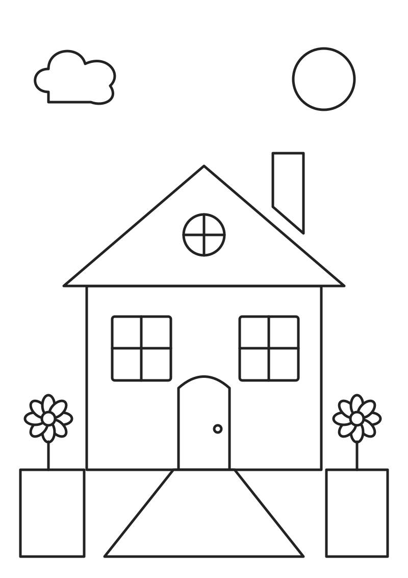 A cozy garden home